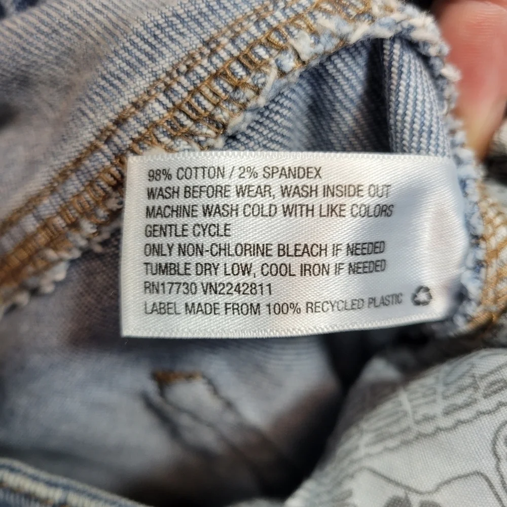 Wild Fable Studded Jean Skirt Size 14
